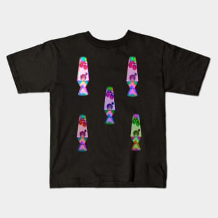 Lava lamp patterns Kids T-Shirt